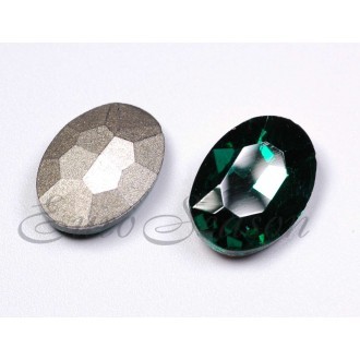 Кристалл ювелирный "Овал" 10х14мм (стекло) RGLA-A010-10x14mm-M цв.06